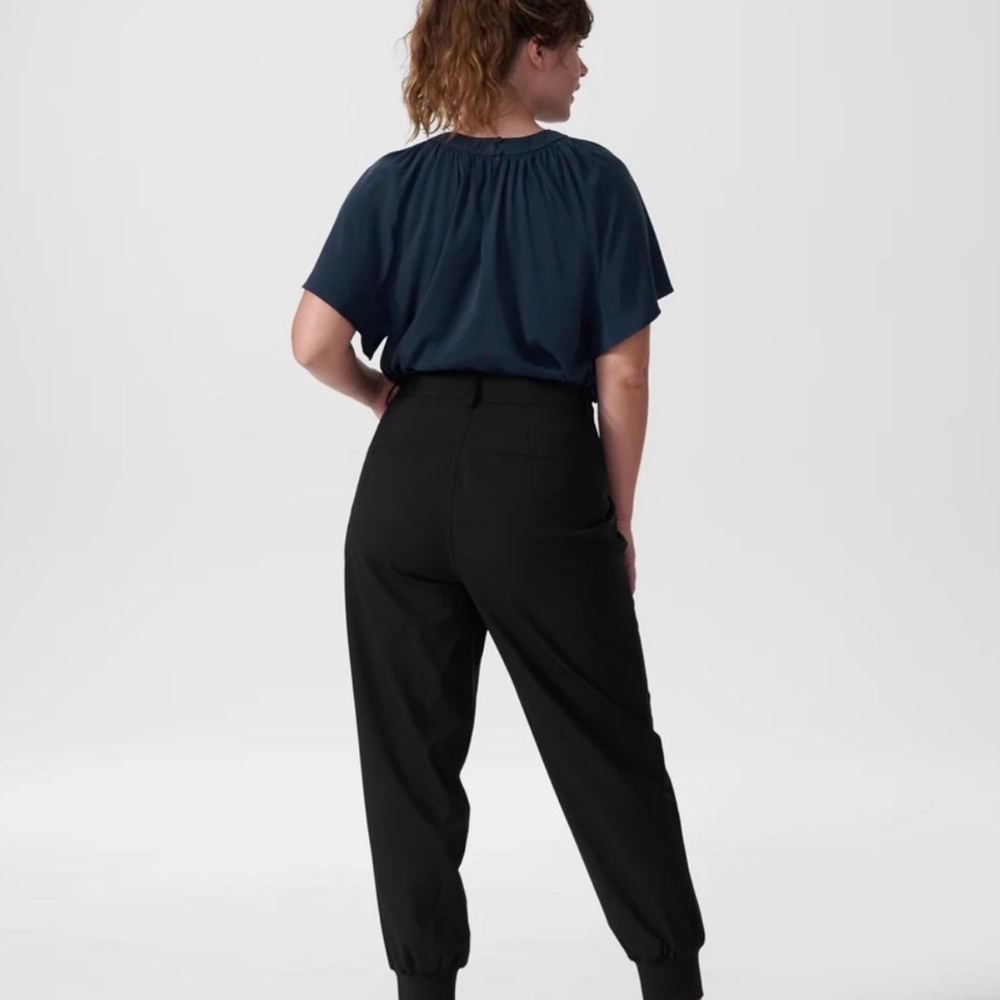Universal Standard Black Minton Joggers - Picture 3 of 8